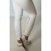 Elastīgas baltas skinny džinsu bikses , staras aizmugures daļā aukliņu akcents,klasiski  ,izmērs XS/34 (sniega baltas)