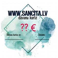 PERSONALIZĒTĀ DĀVANU KARTE  ar Jūsu izvēlēto vērtību vai kādu īpašu tekstu ,novēlējumu ! 