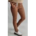 ĻOTI ELASTĪGS AUDUMS : Firmas ✿DAYSIE :Ādas imitācijas bikses (skinny) - iekšpusē audums  ,izmērs 3XL/46 (rudi/brūnas)