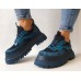 Super stilīgas :) Dabīgās ādas ,zamšādas ,lakādas mix kurpes ,izmērs 37 ( skaists smaragda zilgan/zaļš tonis)
