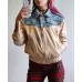Džinsu/plašķauduma bomber stila jakas, izmērs M-38 (bēša)