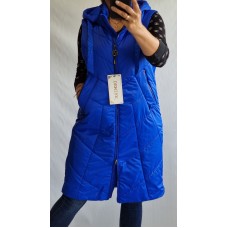 Superīga♥ DEMIRK firmas vestes ar kapuci Izmērs XL - 42  (skaisti koši zila)