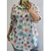 Itāļu ražotāja NEW Collection : 100% kokvilnas blūze/krekls ,,izmērs universāls 42-44-46-48 ( balts fons) nr - 5