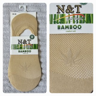 N&T : Bambusa .☘︎ ݁˖ PĒDIŅAS , izmērs 35 - 38 (bēšas) 