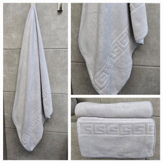 LABĀKAIS VANNAS DVIELIS PASAULĒ ♥ Mikrošķiedra - Mitrumu uzsūc 2vās sekundēs - nemet pūku - pasakaini mīksts - perfekti ♥ (gaiši pasteļa toņa pelēks)