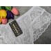 ANIA Lu Lo : Izmērs XXL - 44 STRING/BIKSĪTES - mežģīnes (sniega baltas)