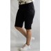 Itāļu  RJ Moda : Elastīgi trikotāžas auduma šorti izmērs XL - 42 ( melni)