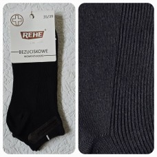REHE : SPORTA zeķes, izmērs 39 - 42 (melnas) 