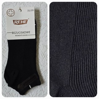 REHE : SPORTA zeķes, izmērs 39 - 42 (melnas) 