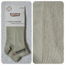 REHE : SPORTA zeķes, izmērs 39 - 42 (maigi mentola zaļas) 