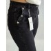 G- Smack : SUPER ♥ Elastīga džinsu auduma bikses ( nav plānas) ( slim) ,izmērs 7XL - 54 ( melnas)