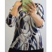 Elastīgs viskozes trikotāžas krekliņš  ,izmērs 4XL - 48