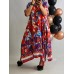 Itāļu ražotāja Bella Fashion : 100% viskozes auduma kleita ,brīva stila modelis s ,izmērs universāls 48-50-52-54