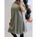 Itāļu ražotāja New Collection : 100% kokvilnas auduma krekls/tunika ,izmērs universāls 44-46-48 (haki)