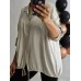 Itāļu ražotāja New Collection : 100% viskozes auduma krekls ( ar vieglu burzījuma efektu)  ,izmērs universāls 48-50-52-54 (bēša toņa)