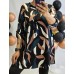 Elastīga viskozes trikotāžas tunika ,izmērs 4XL - 48 ( melns fons)