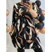 Elastīga viskozes trikotāžas tunika ,izmērs 4XL - 48 ( melns fons)