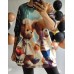 Elastīga trikotāžas auduma tunika ,sānos slēpta veida kabatas ,izmērs universāls 46-48-50-52
